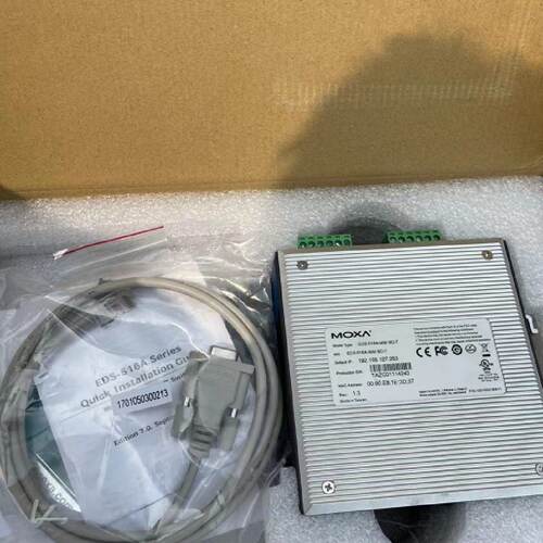 议价全新 MOXA EDS-516A-MM-SC-T 2光14电工业以太网交换机 ES-10