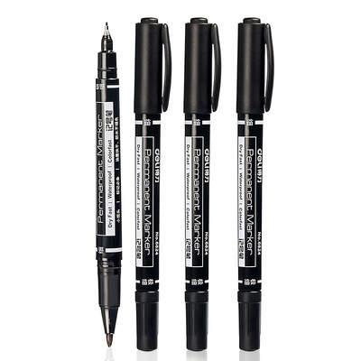 得力儿童绘画细头包邮油性记号笔