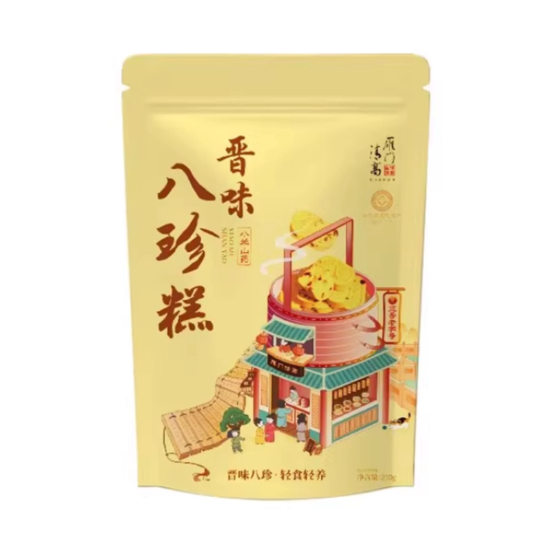 晋味八珍糕红枣小米山药糕点