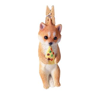 现货 迷你小吊饰狸花猫柯基柴犬小动物创意可爱包包配饰挂件