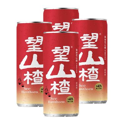 好望水山楂汁果味饮料330ml×4罐