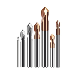 特诺55度钨钢定心钻倒角刀90度加长中心钻头定位定点钻合金钢铝用