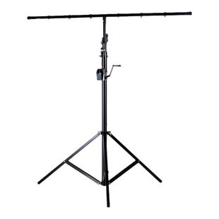 加厚手摇帕灯面光灯架舞台灯光支架流动三脚升降架子婚庆演出设备