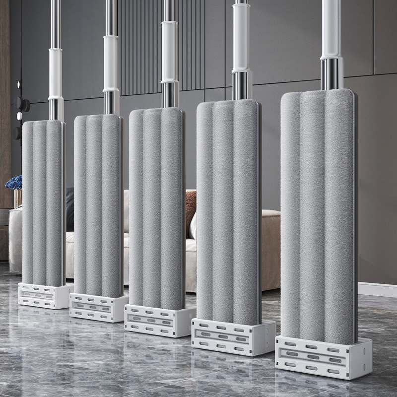 免洗手平板式拖把家用一拖净拖地拖把平面拖把大拖布干湿两用吸水