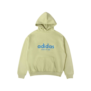Adidas 阿迪达斯 x Fear of God Essentials FOG联名限定连帽卫衣