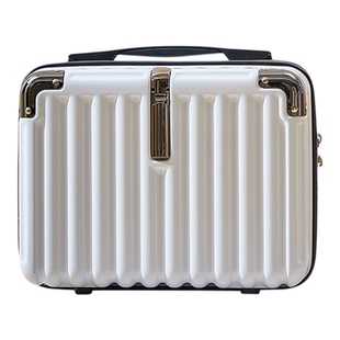 小型迷你手提行李箱女14寸旅行登机箱化妆包可套拉杆婚礼伴手礼品