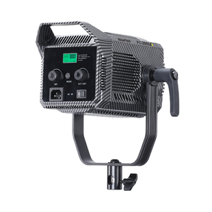 NiceFoto耐思FC-2000A摄影灯深抛灯200W直播补光灯拍摄视频绿幕球形罩柔光灯影视常亮灯led打光灯太阳灯