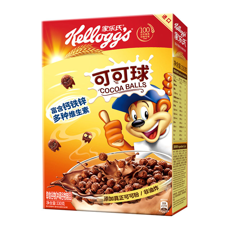 家乐氏麦片可可球香甜玉米片