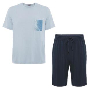 【冰牛奶】爱慕先生含氨基酸凉感家居套装男士抗菌睡衣2025年春夏