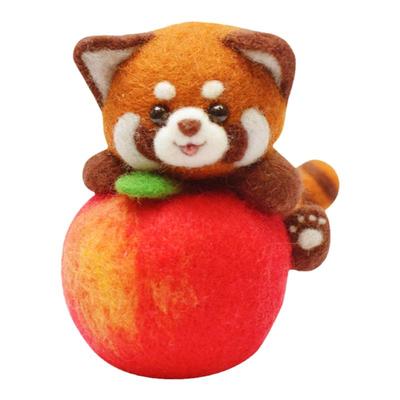 羊毛毡戳戳乐小熊猫diy材料包