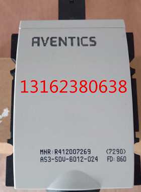 议价德国Rexroth力士乐二位三通换向阀AS3-SOV-...-POS - R412007