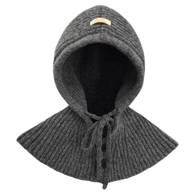 韩版巴拉克拉法帽保暖秋冬针织女