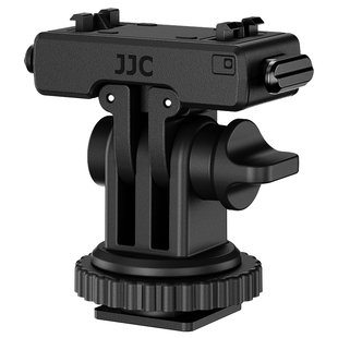 JJC 适用影石AcePro2磁吸快拆冷靴底座Insta360 X5/AcePro/Ace/X4/X3云台运动相机固定支架拍摄单反热靴配件