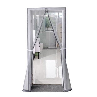 阳台推拉门落地窗防蚊门帘魔术贴纱窗网自粘纱门自装沙窗金刚网纱