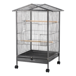 台湾国伦进口有机玻璃绣眼饮水器绣眼喝水杯加厚亚克力结实耐用