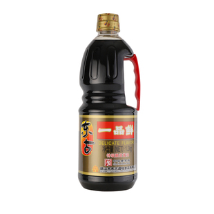 东古一品鲜酱油1.2kg特级酿造生抽非转基因黄豆酿造炒菜凉拌调味