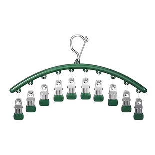 不锈钢袜子晾晒架多夹子防风神器无痕家用凉儿童衣架用阳台防滑