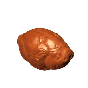 橄榄核雕刻猪 单籽吊坠挂件个性生肖吊坠可爱小猪头男女DIY钥匙扣