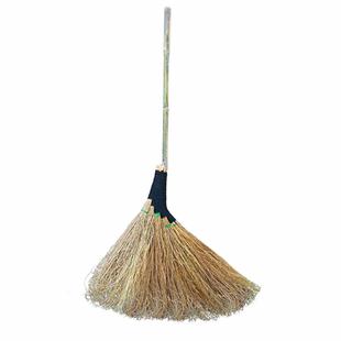 金丝草扫帚竹扫把观音草大号老式户外马路环卫工车间庭院扫地笤帚
