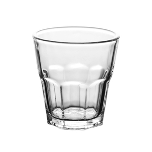 钢化玻璃健康耐用八角杯白酒啤酒KTV专用威士忌杯加厚酒店批发