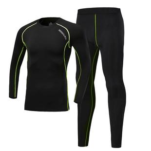 儿童速干衣滑雪服内胆加绒冬季装备套装打底衫保暖内衣裤大童男童