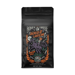 Bones Coffee-白骨咖啡 万圣节南瓜香料 中度烘焙调味咖啡豆 340g