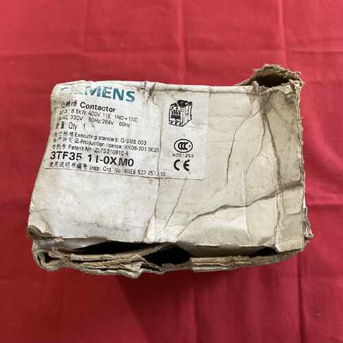 议价西门子交流直流接触器3TF3511-0XM0直流接触器热继电器