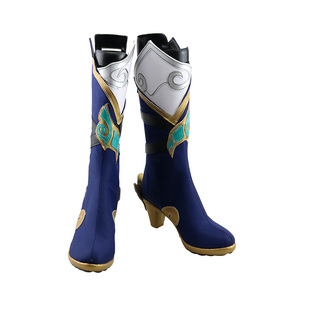 崩坏3云墨丹心符华cos鞋定制 动漫Cosplay女靴支持看图制作