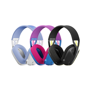 罗技G435蓝牙无线耳机电竞头戴式耳麦降噪双模游戏开黑吃鸡215