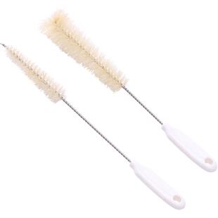 试管刷缝隙刷茶壶壶嘴刷厨房小号长柄水壶缝隙刷神器迷你刷子清洁