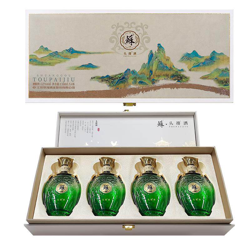 苏酒头排酒130ml*4白酒52度