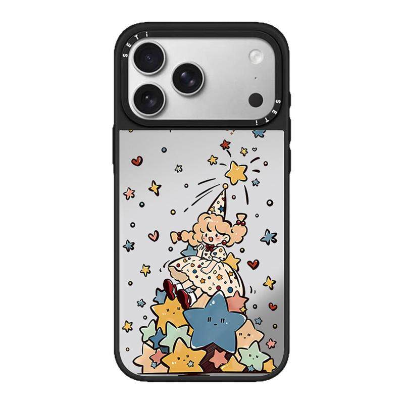 CASETiFIY联名星星女孩17pro适用iPhone18promax苹果16plus手机壳15磁吸14可爱卡通防摔12华强北13平替潮壳女