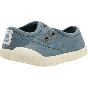 TOPSTAR儿童帆布鞋加绒宝宝入园鞋保暖一脚蹬男童鞋子女童稳步鞋