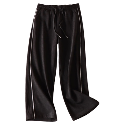 免烫不皱抗起球优雅气质阔腿裤