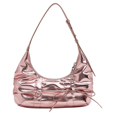 复古蝴蝶结腋下包CHARLESKEITH