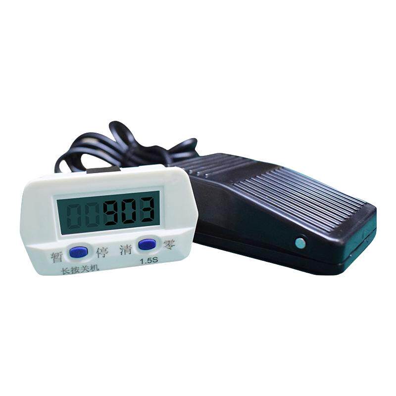 脚踩计数器挖机铲车平车手工计件流水线统计电子式带记忆计数器