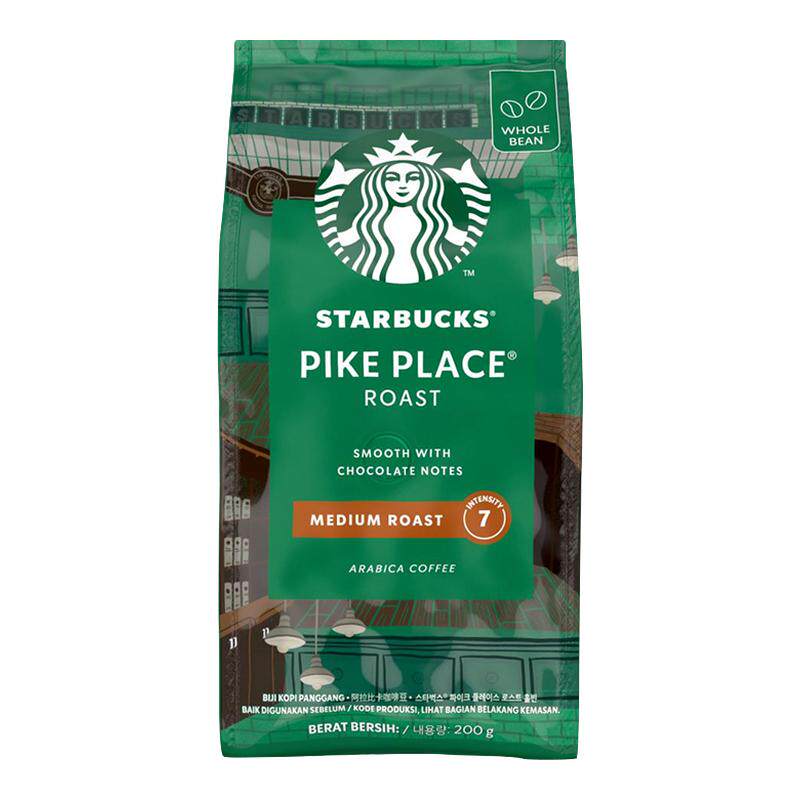 星巴克中度烘焙派克市场PP咖啡豆
