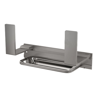 枪灰大锅盖架免打孔厨房壁挂置物架家用墙上大尺寸菜板锅具放置器