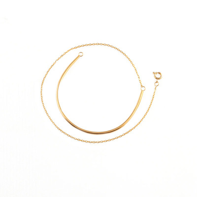 不怕水女式镀18K金双层手链