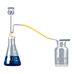 二氧化碳氧气制取装置C02氢气体发生器锥形瓶安全分液漏斗试管单双孔橡胶塞集气瓶导管大理石简易启普发生器