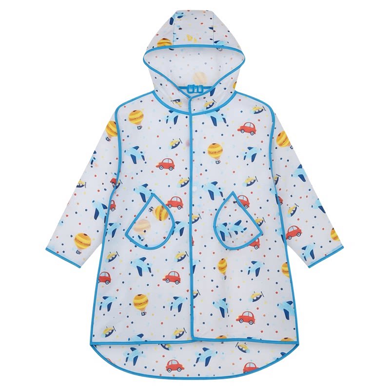 儿童雨衣幼儿园宝宝学生防水雨披卡通雨天户外野营可收纳透明雨具