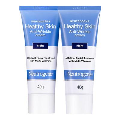 露得清a醇晚霜早c晚a补水