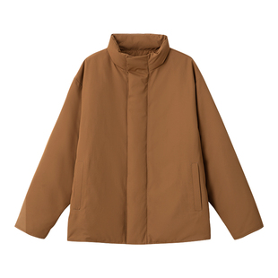 THESSNCE 随性松弛情侣款95安心白鸭绒 廓形轻薄羽绒服男冬季外套