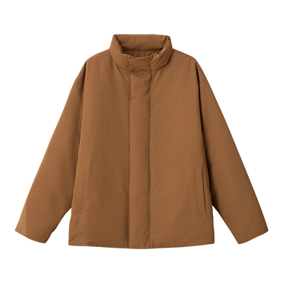 Thessnce白鸭绒立领廓形羽绒服