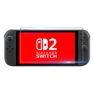 适用任天堂switch2钢化膜switch保护膜oled日版switchlite屏幕新款防蓝光AR二代NS2续航版全屏贴膜游戏机配件