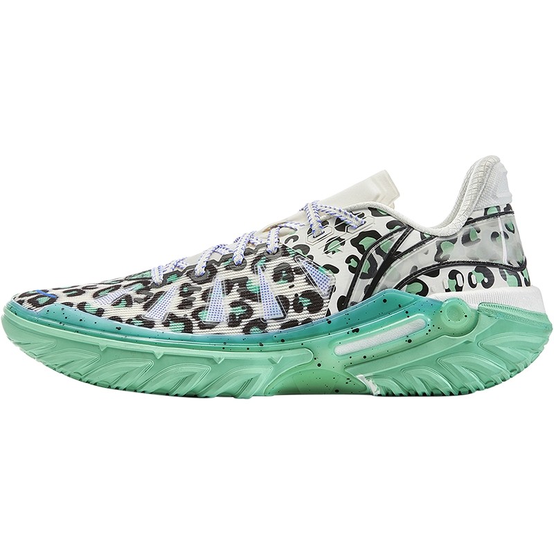 李宁桀骜2绿斑蝶低帮beng篮球鞋