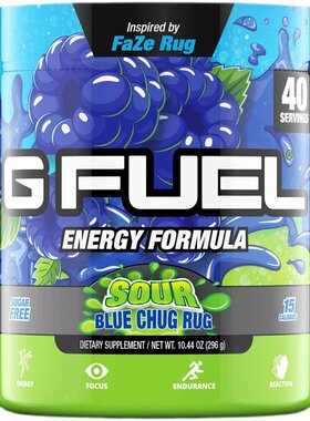 美国进口 GFUEL冲剂gfuel电竞氮泵运动无糖电解质氨基酸冲粉补剂