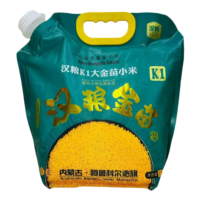 25年汉粮赤峰新黄小米5斤