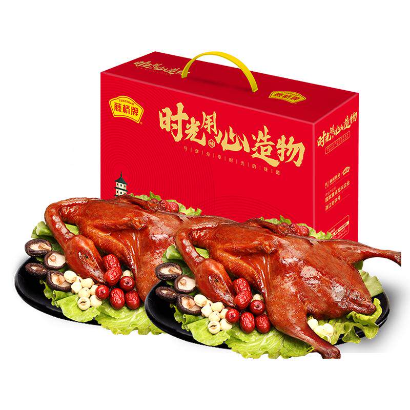 藤桥牌温州风味特产鸭大礼包烤鸭