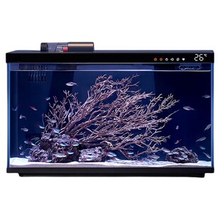 2025新款小米家智能鱼缸小型客厅桌面懒人免换水远程喂食生态鱼缸